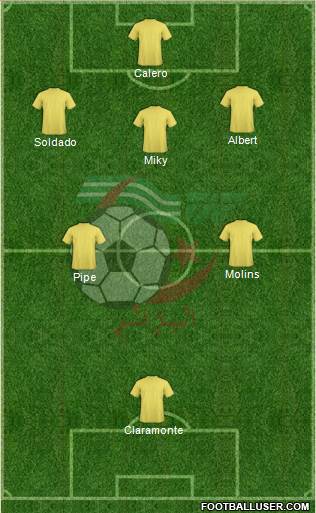 Algeria Formation 2014