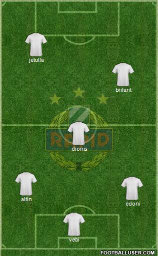 SK Rapid Wien Formation 2014