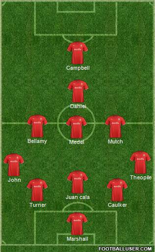 Cardiff City Formation 2014