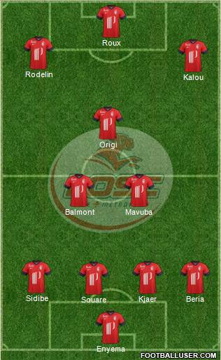 LOSC Lille Métropole Formation 2014