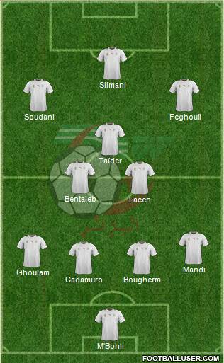 Algeria Formation 2014