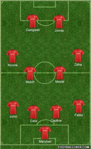 Cardiff City Formation 2014