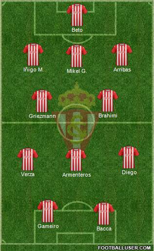 Real Sporting S.A.D. Formation 2014