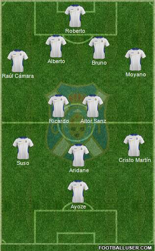 C.D. Tenerife S.A.D. Formation 2014