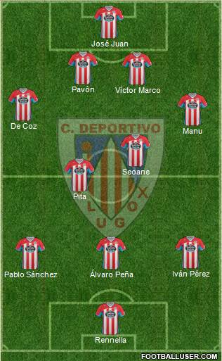 C.D. Lugo Formation 2014