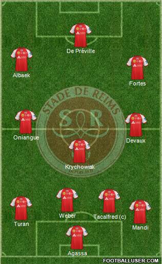 Stade de Reims Formation 2014