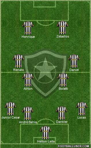 Botafogo FR Formation 2014