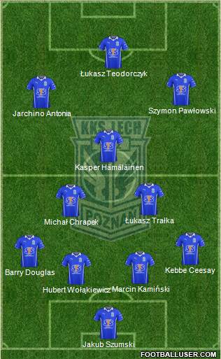 Lech Poznan Formation 2014