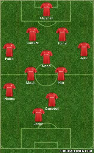 Cardiff City Formation 2014