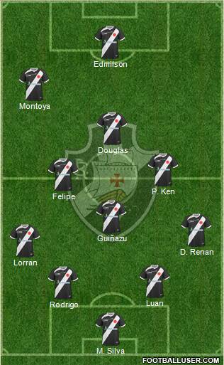 CR Vasco da Gama Formation 2014