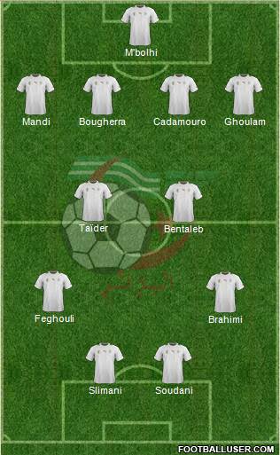 Algeria Formation 2014