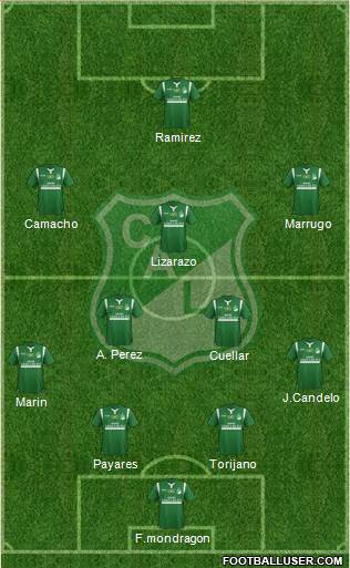 AC Deportivo Cali Formation 2014