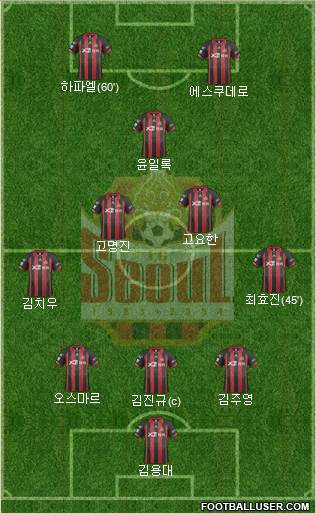 FC Seoul Formation 2014