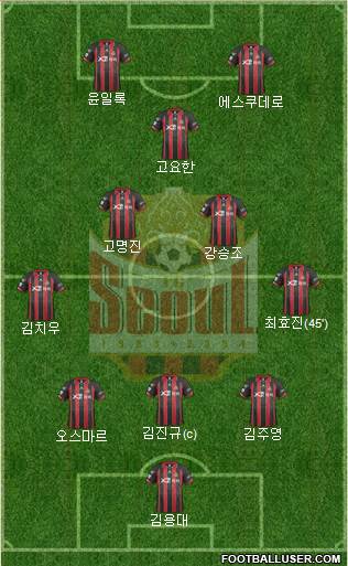 FC Seoul Formation 2014