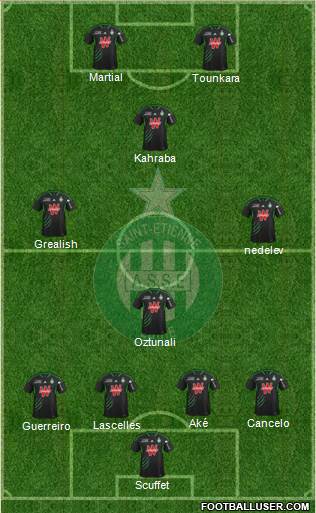 A.S. Saint-Etienne Formation 2014