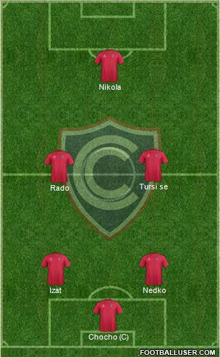 ADFPC Cienciano Formation 2014