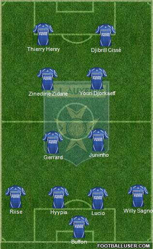 A.J. Auxerre Formation 2014