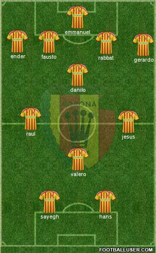 Korona Kielce Formation 2014