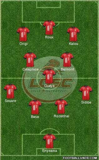 LOSC Lille Métropole Formation 2014