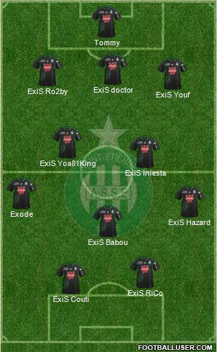 A.S. Saint-Etienne Formation 2014