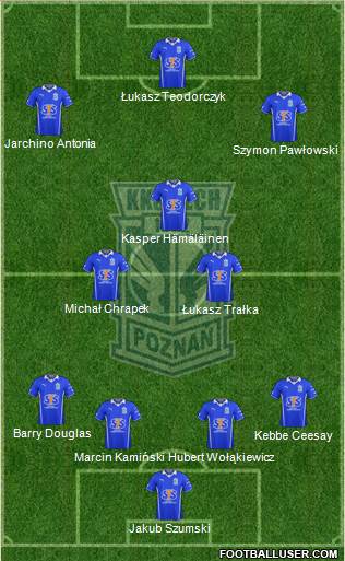 Lech Poznan Formation 2014