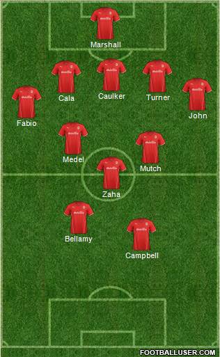 Cardiff City Formation 2014