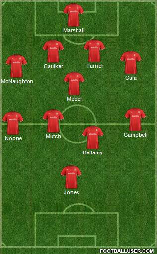 Cardiff City Formation 2014