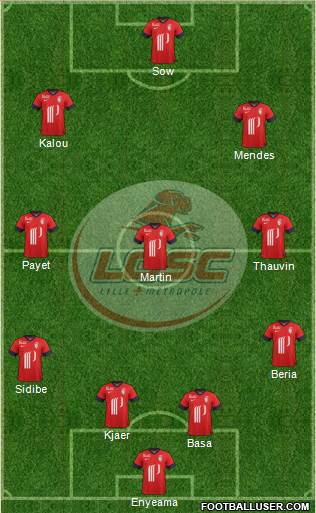 LOSC Lille Métropole Formation 2014