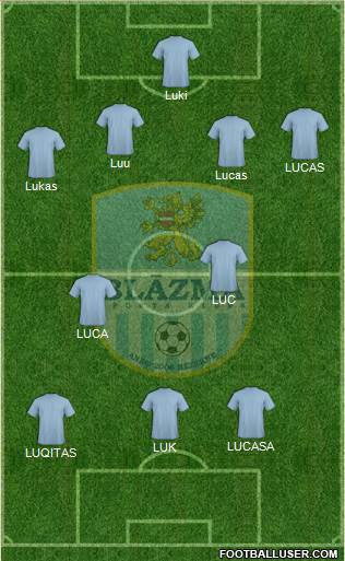 FK Blazma Rezekne Formation 2014