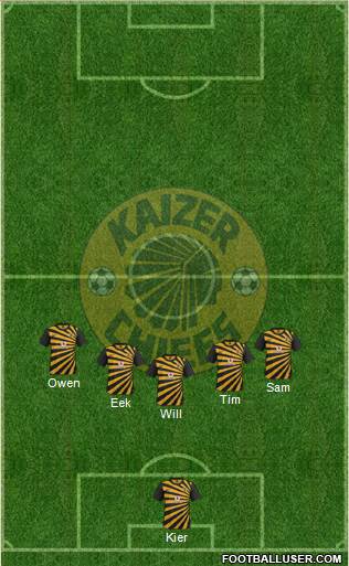 Kaizer Chiefs Formation 2014