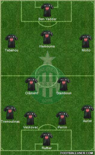 A.S. Saint-Etienne Formation 2014