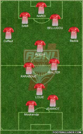 A.S. Nancy Lorraine Formation 2014