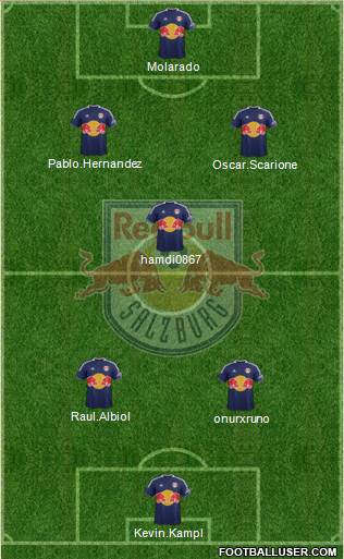 FC Salzburg Formation 2014