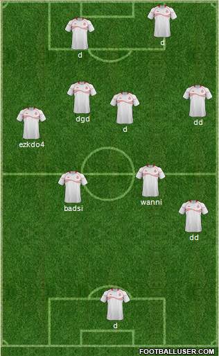 Tunisia Formation 2014