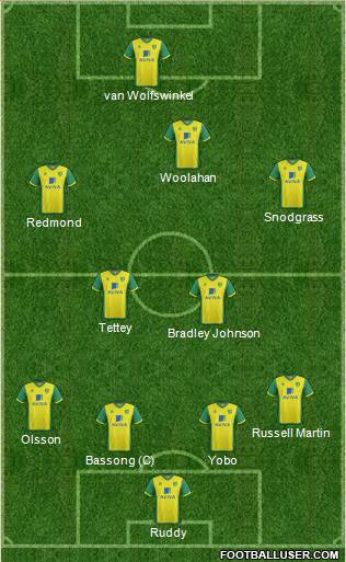 Norwich City Formation 2014