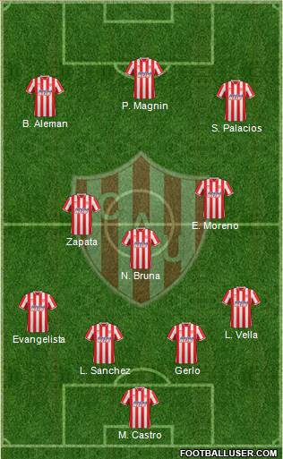 Unión de Santa Fe Formation 2014