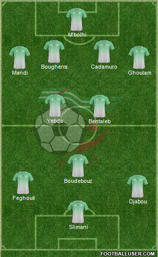 Algeria Formation 2014