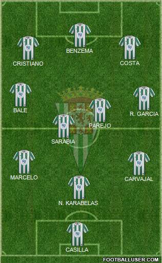 Córdoba C.F., S.A.D. Formation 2014