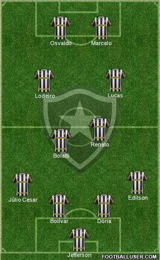 Botafogo FR Formation 2014