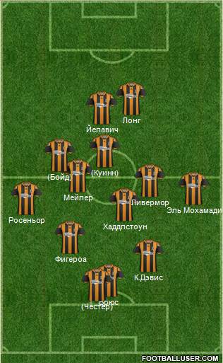 Hull City Formation 2014