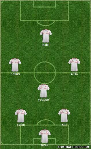 Tunisia Formation 2014