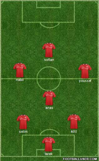 Tunisia Formation 2014