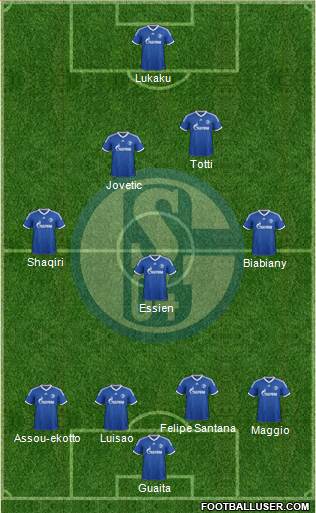 FC Schalke 04 Formation 2014