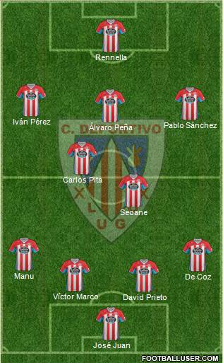 C.D. Lugo Formation 2014