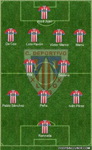 C.D. Lugo Formation 2014