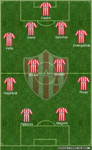 Unión de Santa Fe Formation 2014