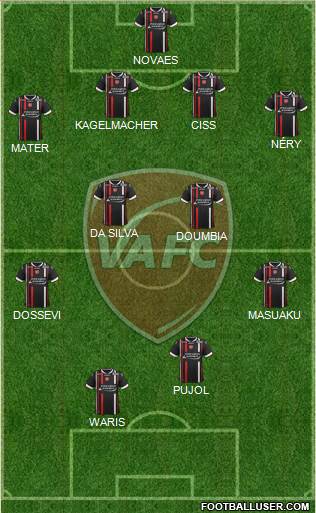 Valenciennes Football Club Formation 2014