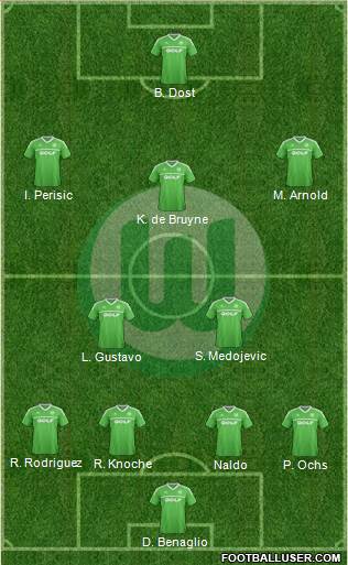 VfL Wolfsburg Formation 2014