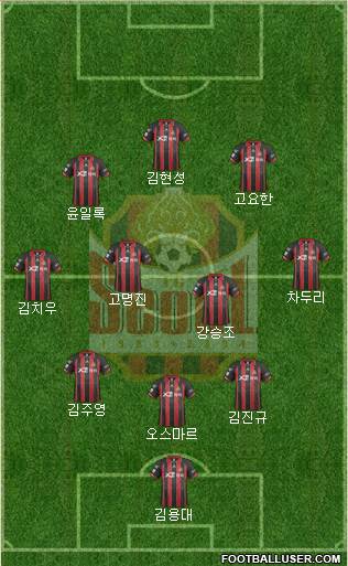 FC Seoul Formation 2014