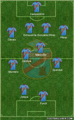 Arsenal de Sarandí Formation 2014